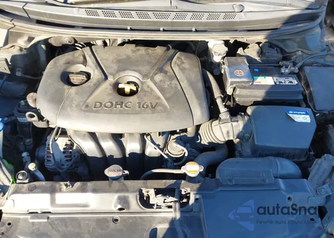 2011 Hyundai Elantra Gls (Ulsan Plant) from USA, damaged, VIN KMHDH4AE8BU113830